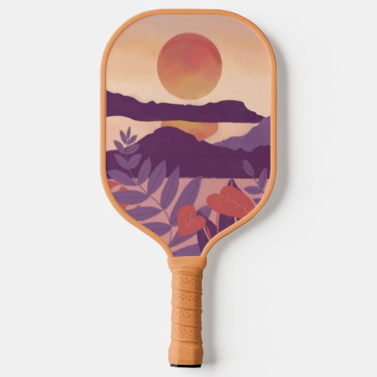 Maui Sunrise Pickleball Paddle (Achterkant)