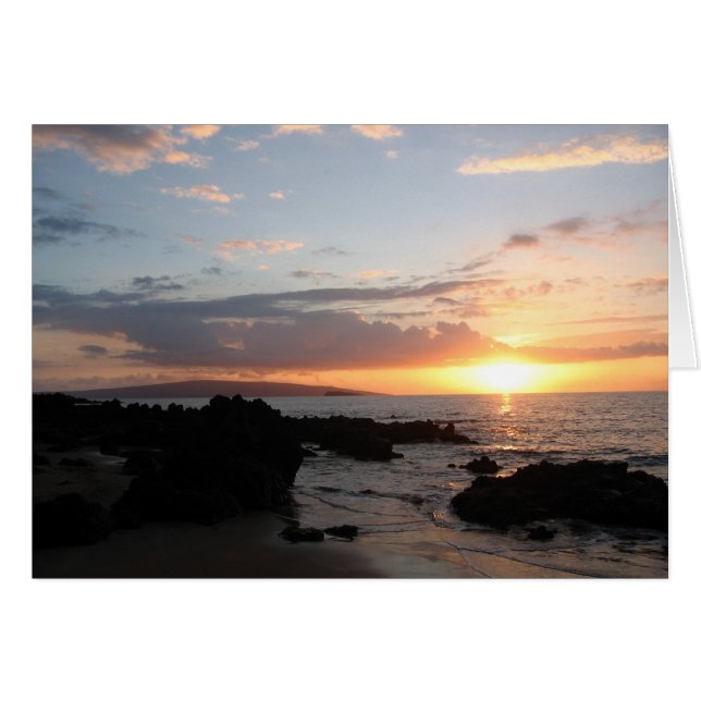 Maui Sunset 2 (Voorkant Horizontaal)
