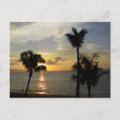 Maui Sunset 2 Briefkaart (Voorkant)