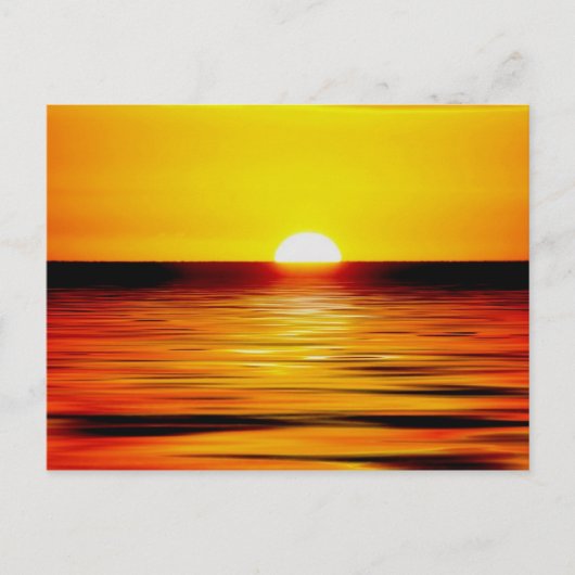 Maui Sunset briefkaart (Voorkant)