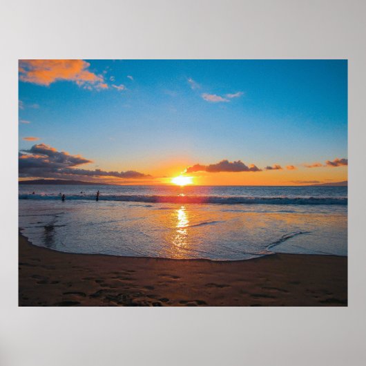 Maui Sunset poster (Voorkant)