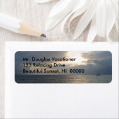 Maui Sunset Return Address Labels (Insitu)