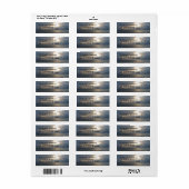 Maui Sunset Return Address Labels (Full Sheet)