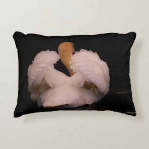 Maui Swan Accent Pillow Kussen
