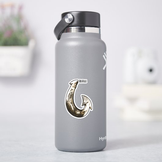 Maui Tribal Hook Sticker (HydroFlask)