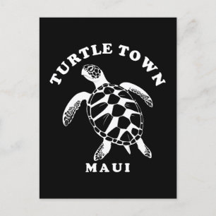 Maui Turtle Town Briefkaart