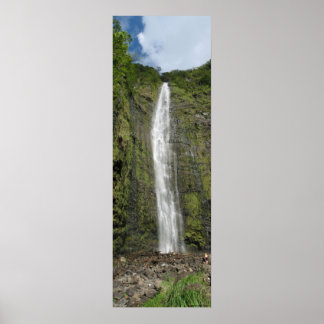 Maui Waterfall - Road tot Hana 2008 Poster