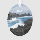 Maui Waves Crashing Ornament (voorkant)