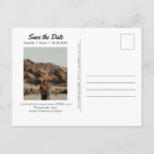 Maui Wedding Beach Save the Date Briefkaart (Achterkant)