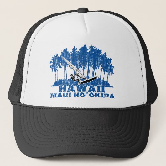 Maui windsurf trucker pet (Voorkant)