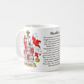 Mauldin, de oorsprong, de betekenis en de rest koffiemok (Voorkant links)