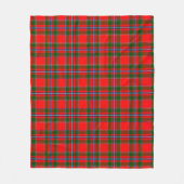 Maule Rode Plaid Fleece Deken (Voorkant)