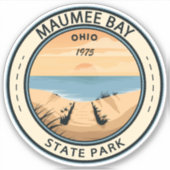 Maumee Bay State Park Ohio  Sticker (Voorkant)