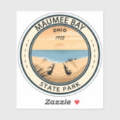 Maumee Bay State Park Ohio  Sticker (Vel)