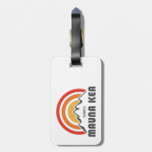 Mauna Kea Bagagelabel (Achterkant verticaal)