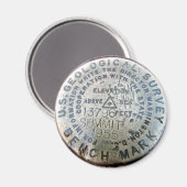 Mauna Kea Benchmark Magneet (Voorkant / Achterkant)