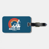Mauna Kea Hawaii Sun Eagle Bagagelabel (Achterkant horizontaal)