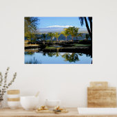 Mauna Kea met sneeuwPoster Poster (Keuken)