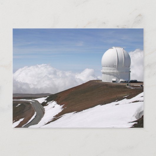 Mauna Kea Observatory Briefkaart (Voorkant)