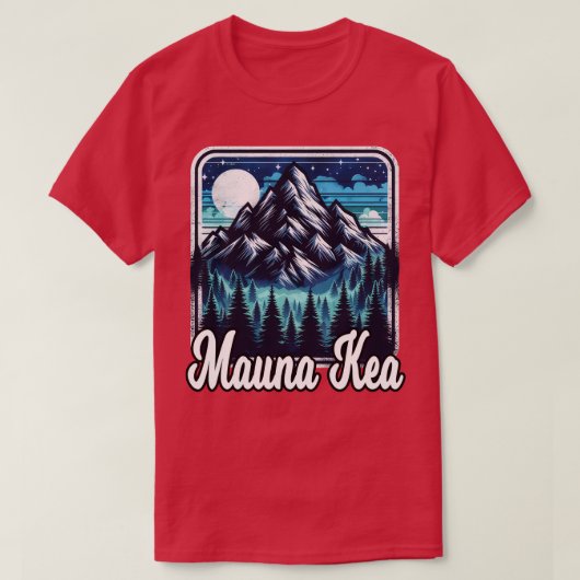 Mauna Kea Randonnée Lover TShirt (Design devant)