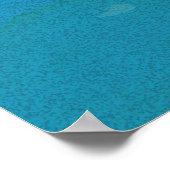 mauna kea vulcano  Hawaii reisposter Poster (Hoek)