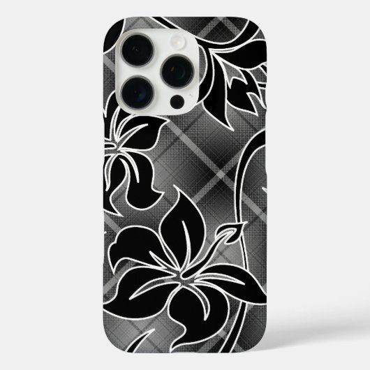 Mauna Loa Hawaiian Hibiscus Pset Black Case-Mate iPhone Case (Achterkant)