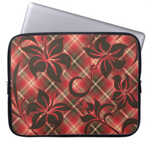 Mauna Loa Hawaiian Hibiscus Pset Laptop Sleeve