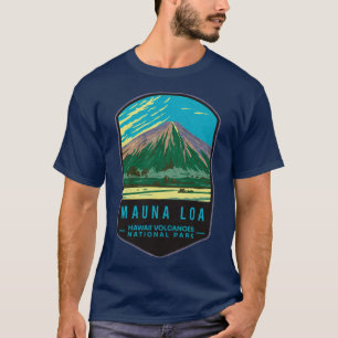 Mauna Loa Nationaal Park Hawaïaanse Vulkanen T-shirt