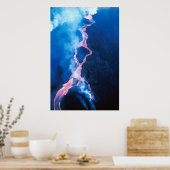 Mauna Loa Volcano Poster (Keuken)