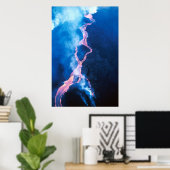 Mauna Loa Volcano Poster (Thuiskantoor)