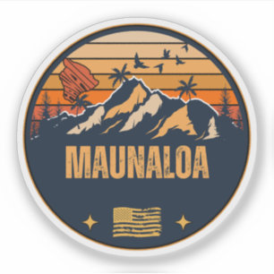 Maunaloa, Hawaï Sticker
