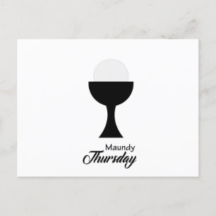 Maundy donderdag vakantie Briefkaart