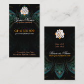 Mauriana Fractal Carte de visite (Devant / Derrière)