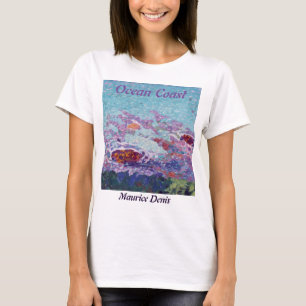 Maurice Denis Ocean Coast Fauvist Painting T-shirt