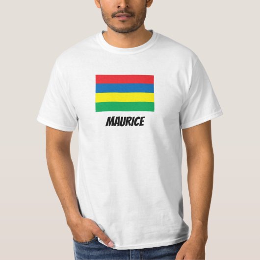MAURICE (Mauritius) T-shirt (Voorkant)