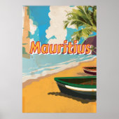 Maurice Poster vacances Vintages (Devant)