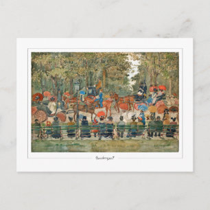 Maurice Prendergast #14 - Carte postale d'art fin