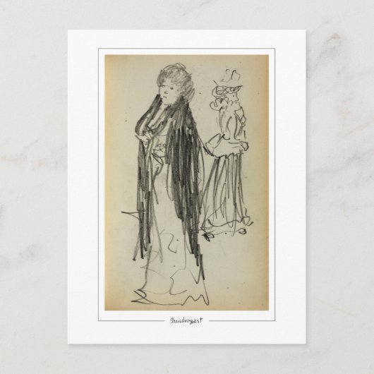 Maurice Prendergast #572 - Briefkaart voor Schone  (Voorkant)