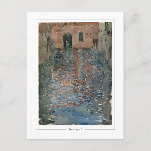 Maurice Prendergast #603 - Briefkaart voor Schone (Voorkant)