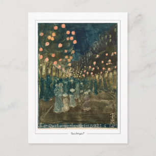 Maurice Prendergast #624 - Carte postale d'art fin