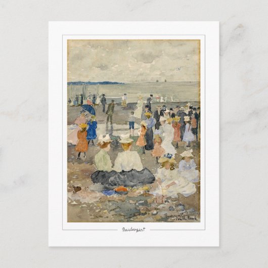 Maurice Prendergast #627 - Carte postale Art (Devant)