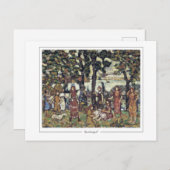 Maurice Prendergast #6 - Carte postale Art (Devant / Derrière)