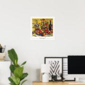 Maurice Prendergast Affiche d'art Zedign #46-2 (Bureau à domicile)