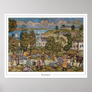 Maurice Prendergast Poster d'art Zedign #10