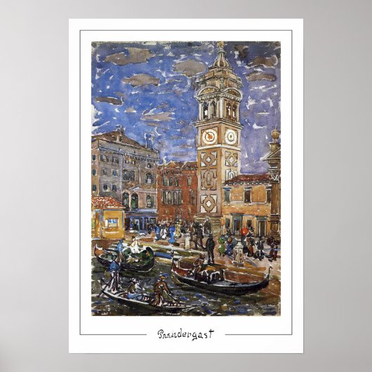 Maurice Prendergast Poster d'art Zedign #38 (Devant)