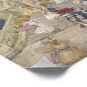 Maurice Prendergast - The Terrace Bridge, Central Poster (Hoek)