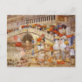 Maurice Prendergast- Umbrellas in de Regering Briefkaart (Voorkant)