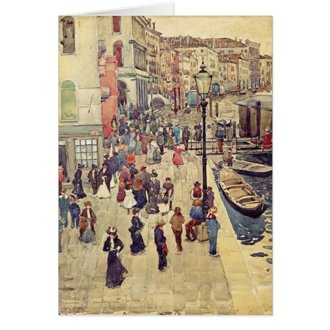 Maurice Prendergast- Venice (Voorkant)