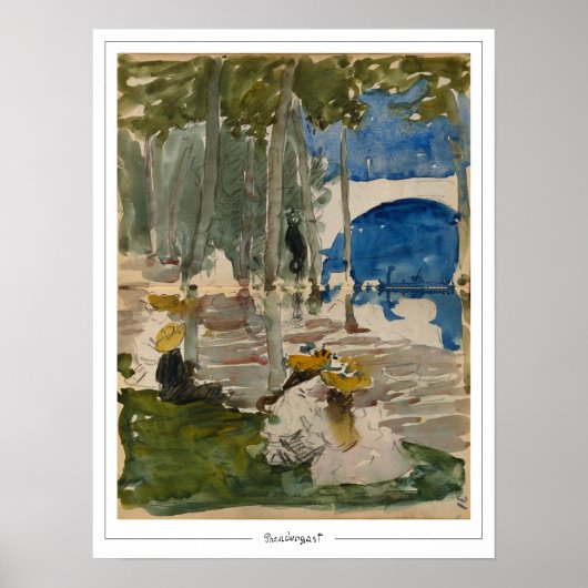 Maurice Prendergast Zedign Affiche d'art #291 (Devant)
