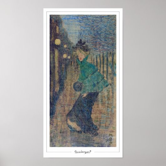 Maurice Prendergast Zedign Affiche d'art #614 (Devant)